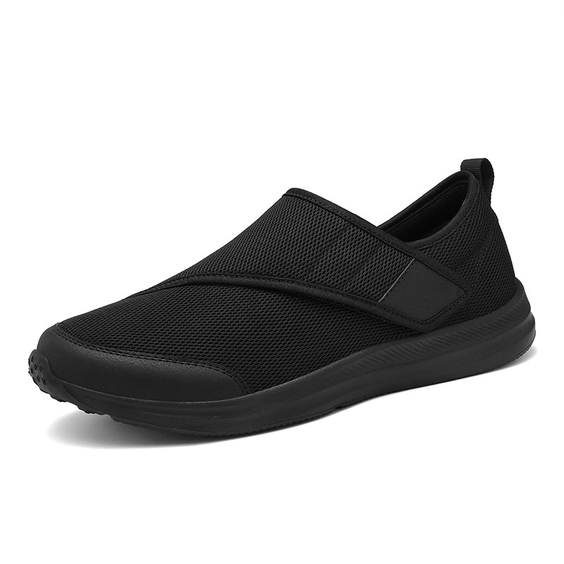 Comfort Slip-On Walking Shoes with Breathable Mesh Upper Casual Shoes
