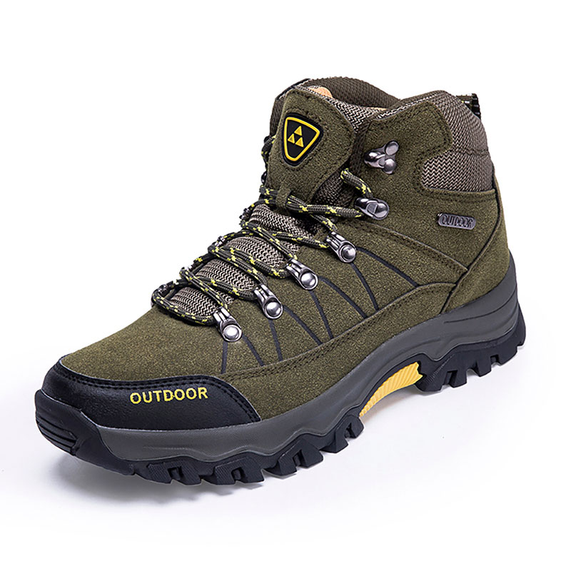 Men’s Durable Mid-Top Hiking Boots for Outdoor Adventures