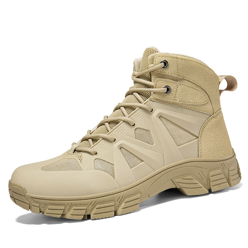 Men’s Tactical Outdoor Combat Boots – Durable & All-Terrain Support