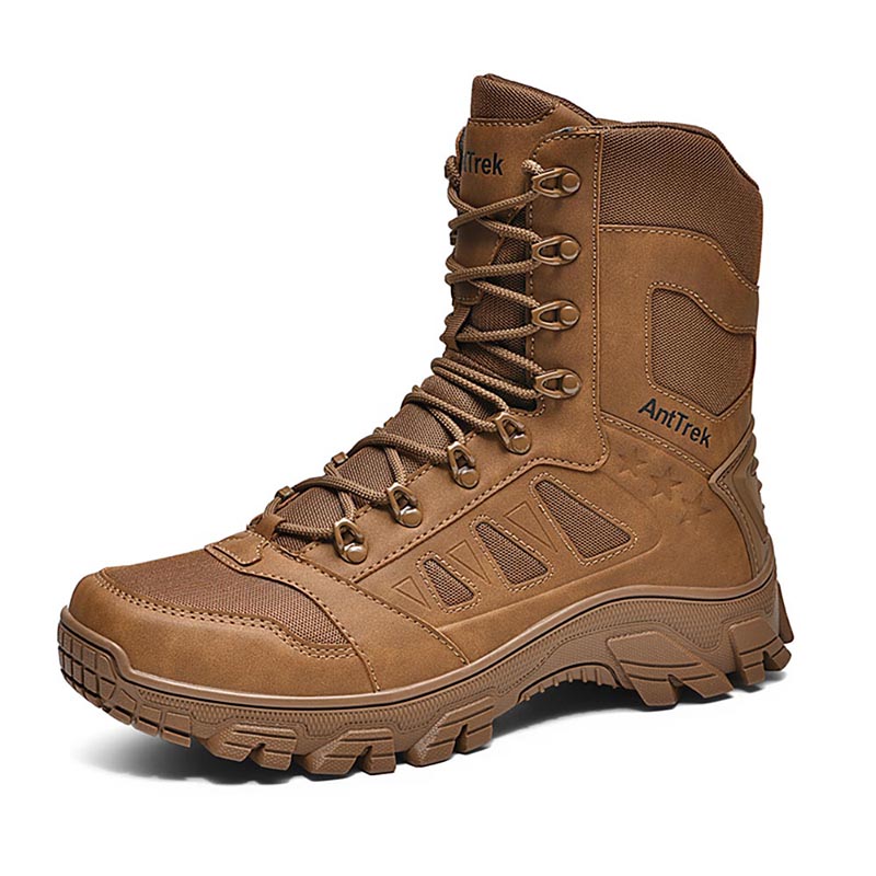 Men’s Tactical Outdoor Military Boots – High-Top Durable Combat Boots