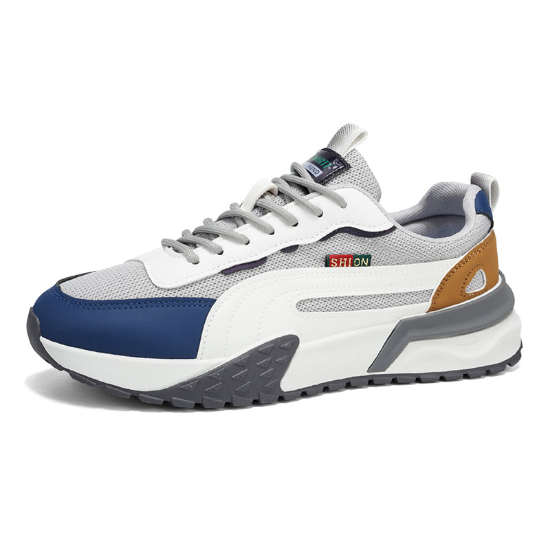 Men’s Casual Sport Sneakers – Cushioned Sole Everyday Walking Shoes