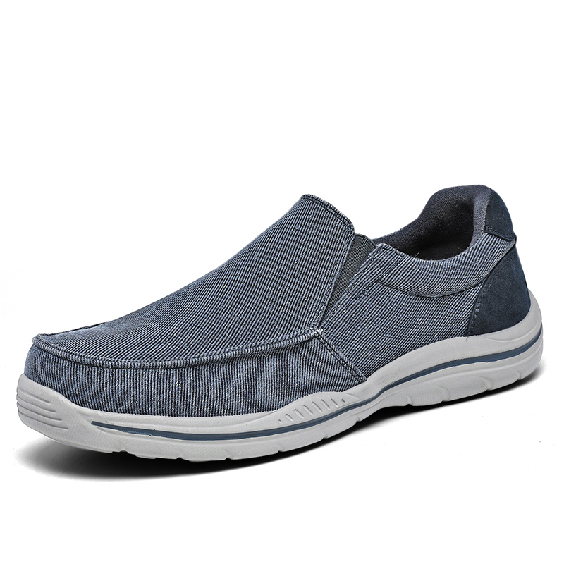 Men’s Casual Slip-On Shoes – Comfortable Canvas Loafers