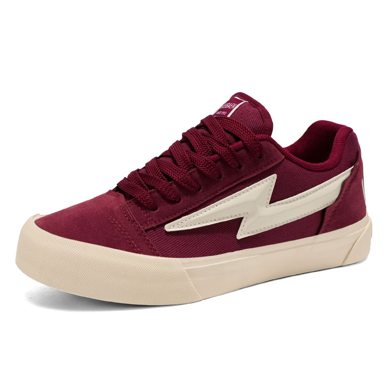 Casual Canvas Sneakers – Low-Top Everyday Skate Style Shoes