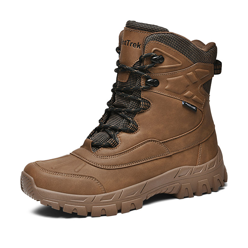 High-Top Outdoor Tactical Combat Boots for All-Terrain Use