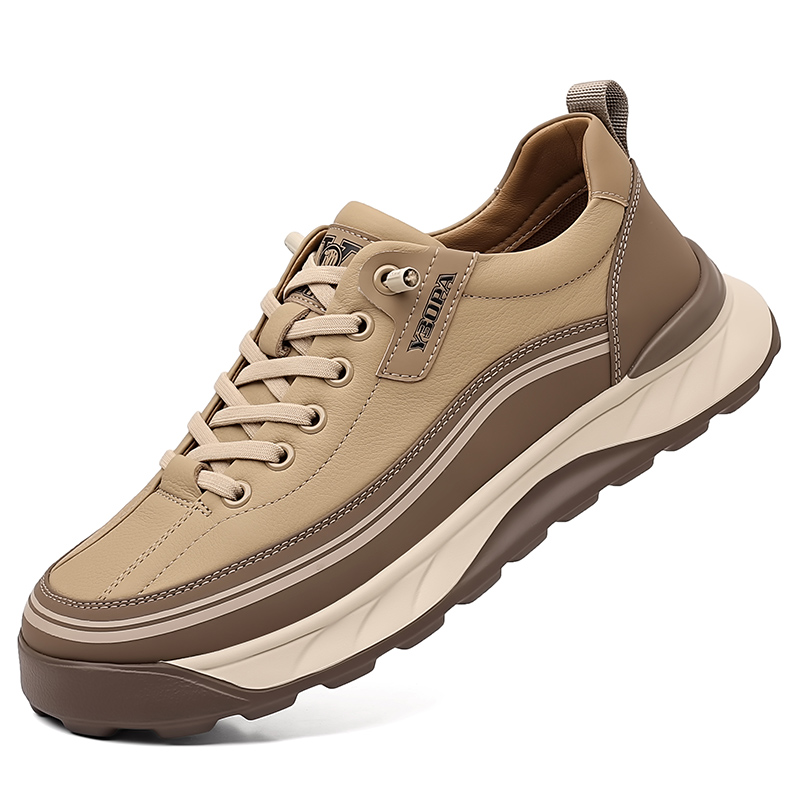 Men’s All-Season Casual Sneakers with Thick Rubber Sole