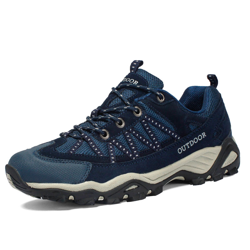 Couple Outdoor Hiking Shoes – Durable Suede Trail Shoes for Men & Women