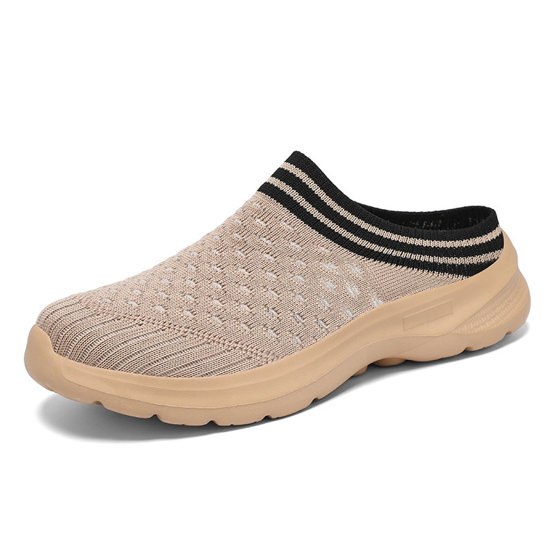 Lightweight Knit Slip-On Clog Shoes – Breathable, Cushioned & Easy On Off
