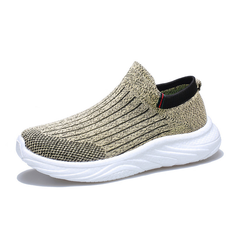 Stretch Knit Slip-On Walking Shoes – Lightweight Cushioning for Everyday Movement