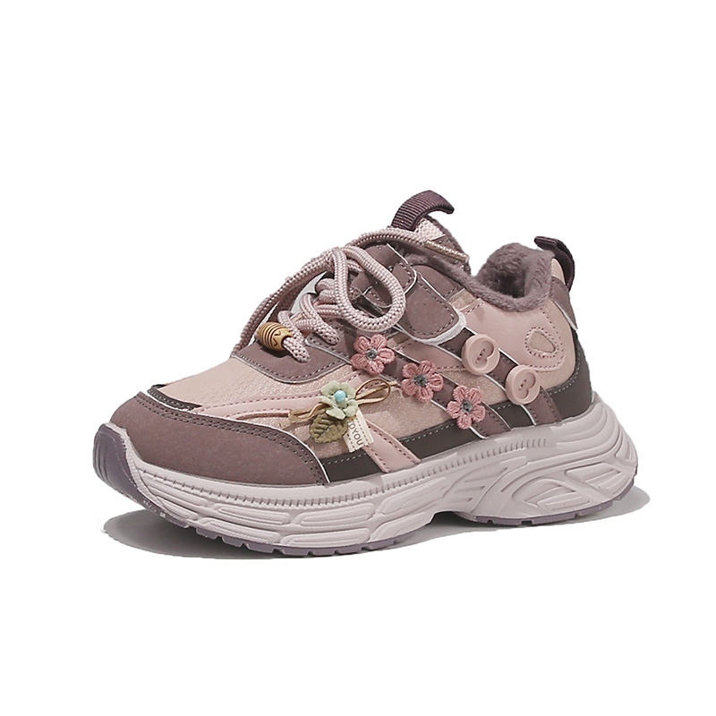 Girls Fashion Sport Sneakers – Cute Details, Cushioned & Everyday Comfort