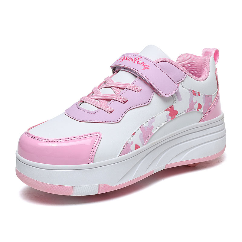 Roller Sneakers – Cushioned Platform Shoes with Hidden Wheels