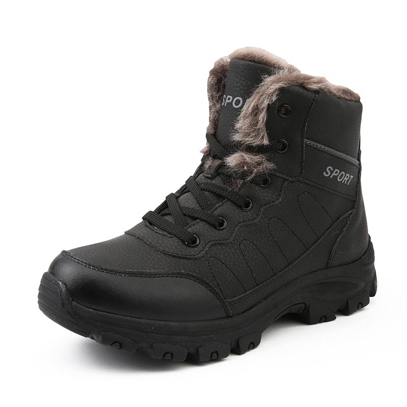 Winter Outdoor Boots – Warm, Insulated & Anti-Slip for Cold Weather