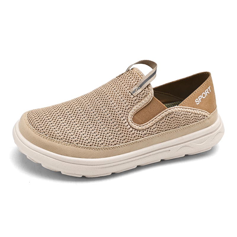 Breathable Slip-On Walking Shoes for Men & Women – Lightweight Cushioned Comfort