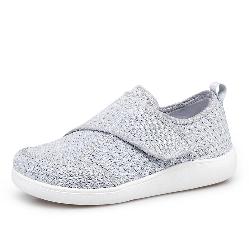 Breathable Velcro Slip-On Walking Shoes for Men & Women – Lightweight & Easy Fit