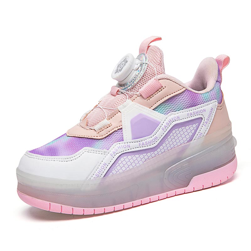 Kids LED Roller Skates with Light-Up Sole – Dial Closure for Easy Fit