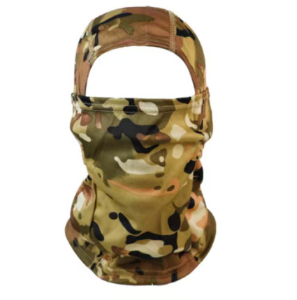 Outdoor Camouflage Face Cover – Lightweight Breathable Mask for Cycling, Hiking & Daily Use
